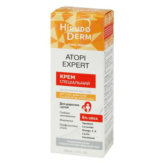 Гірудо Дерм Атопік Програм (Hirudo Derm Atopic Program) крем для сухої схильної до атопії шкіри 220 мл